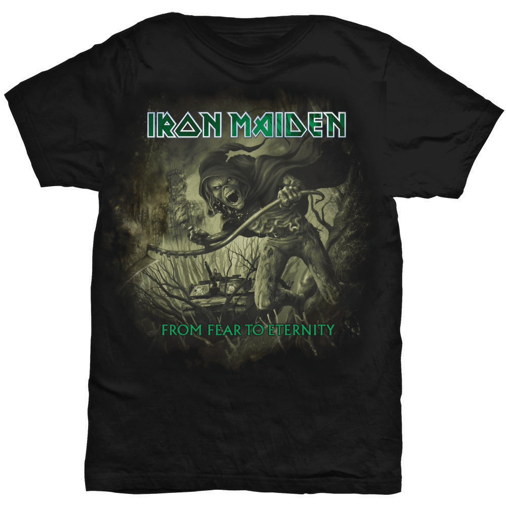 Iron Maiden T-Shirt: From Fear To Eternity Distressed