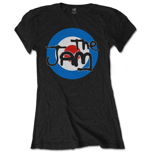 The Jam Ladies T-Shirt: Spray Target Logo