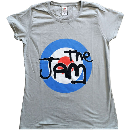 The Jam Ladies T-Shirt: Spray Target Logo