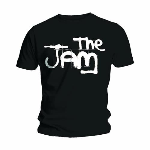 The Jam T-Shirt: Spray Logo Black