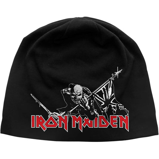 Iron Maiden Beanie Hat: The Trooper