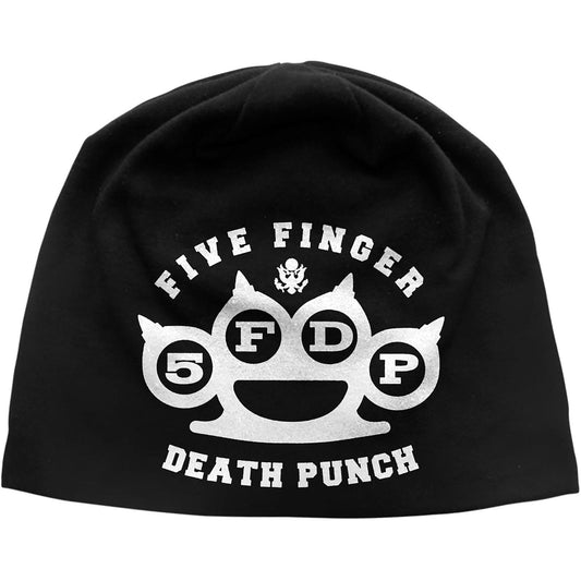 Five Finger Death Punch Beanie Hat: Logo