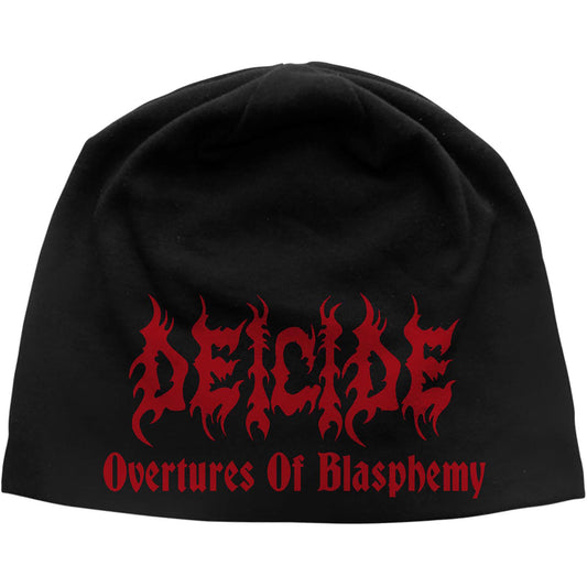 Deicide Beanie Hat: Overtures of Blasphemy