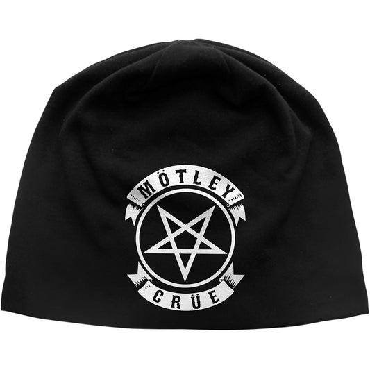 Motley Crue Beanie Hat: Pentagram
