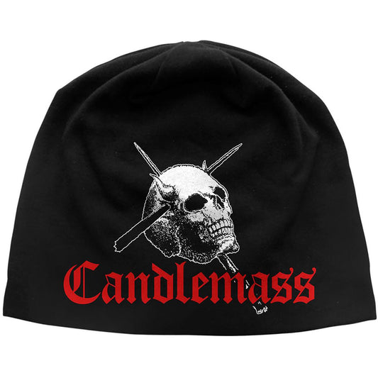 Candlemass Beanie Hat: Skull & Logo