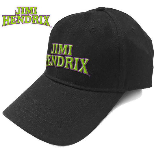 Jimi Hendrix Baseball Cap: Arched Logo