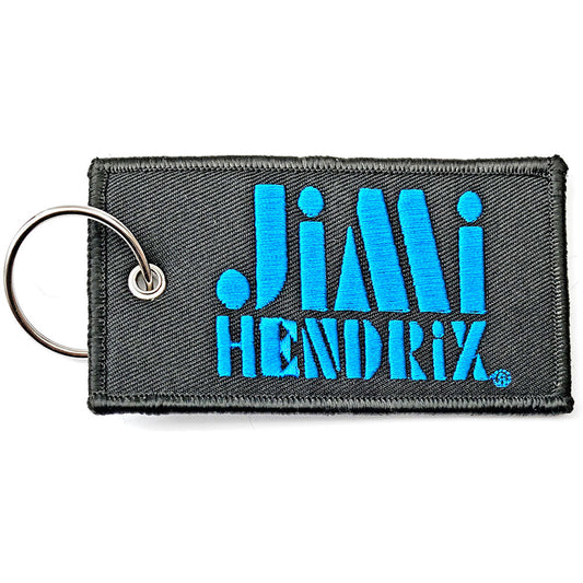 Jimi Hendrix Keychain: Stencil Logo