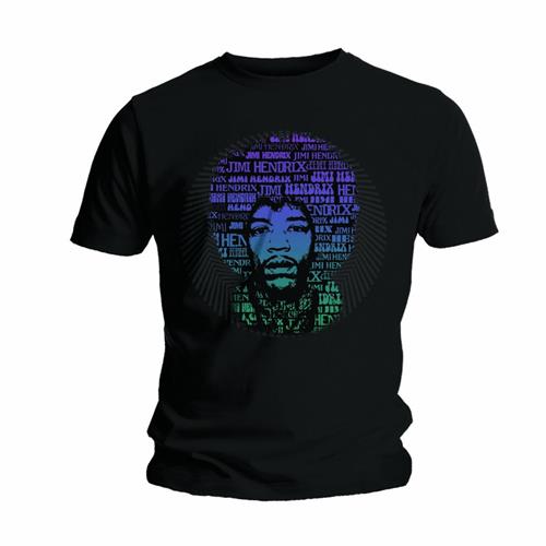 Jimi Hendrix T-Shirt: Afro Speech