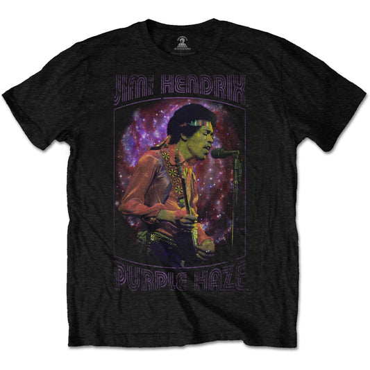 Jimi Hendrix T-Shirt: Purple Haze Frame
