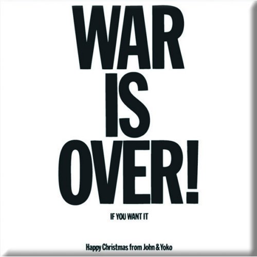 John Lennon Magnet: War is Over