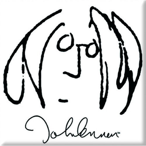 John Lennon Magnet: Self Portrait