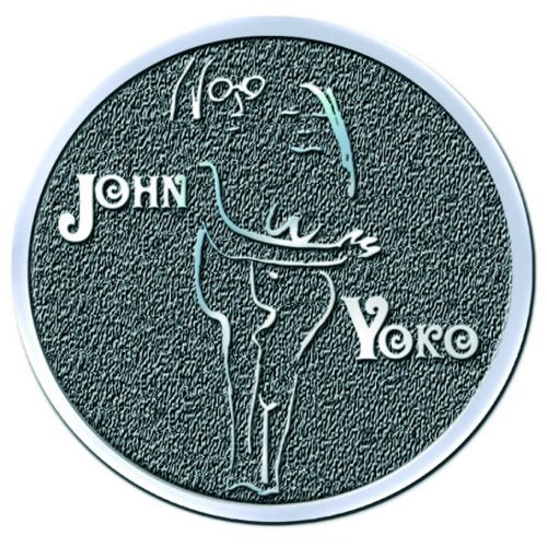 John Lennon Badge: John & Yoko
