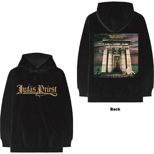 Judas Priest Pullover Hoodie: Sin After Sin Logo & Album Cover