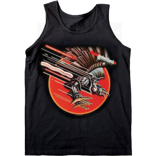 Judas Priest Ladies Vest T-Shirt: Vengeance