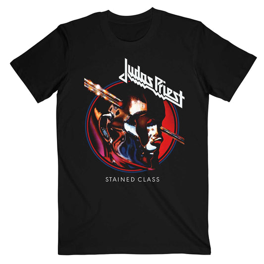 Judas Priest T-Shirt: Stained Class Album Circle