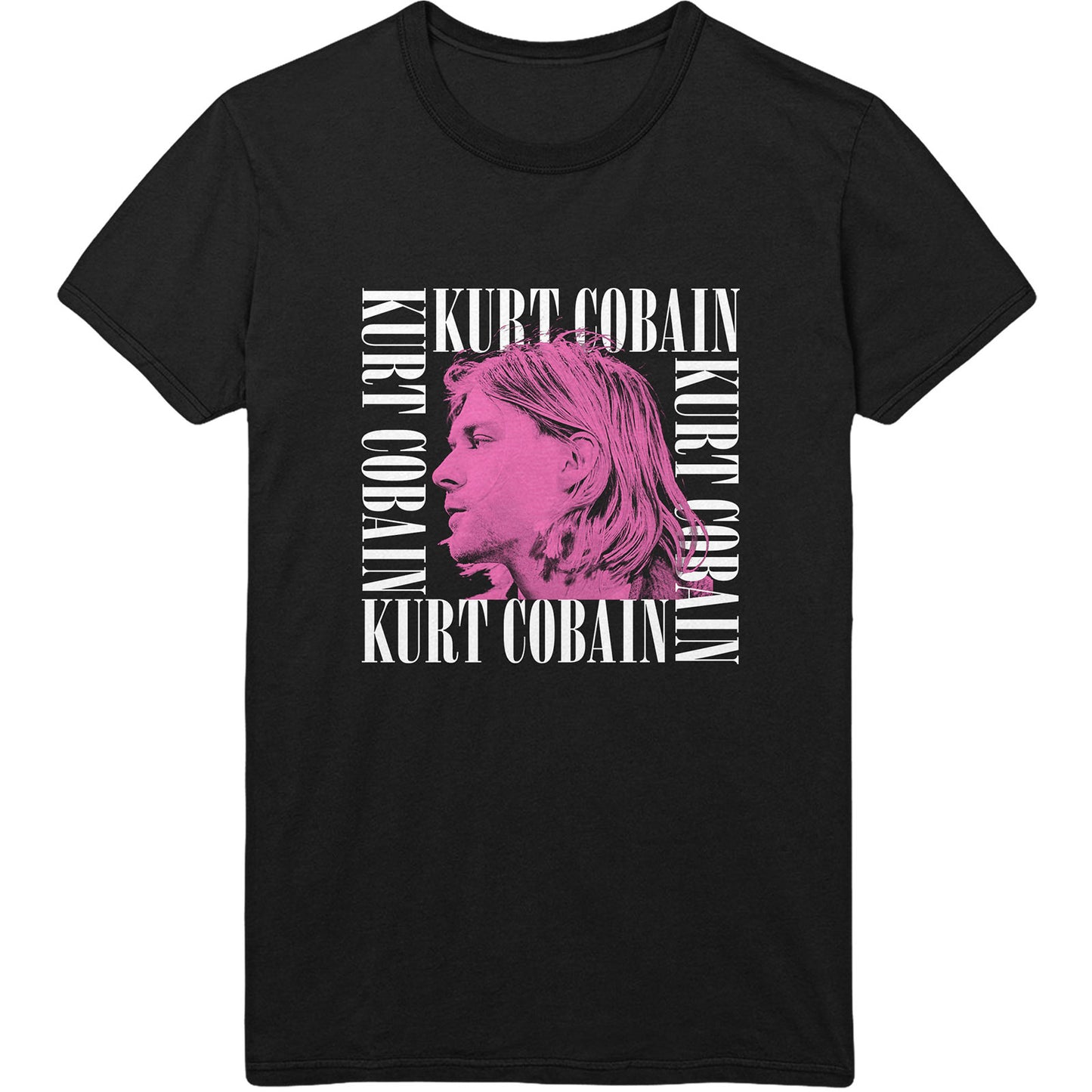 Kurt Cobain T-Shirt: Head Shot Frame