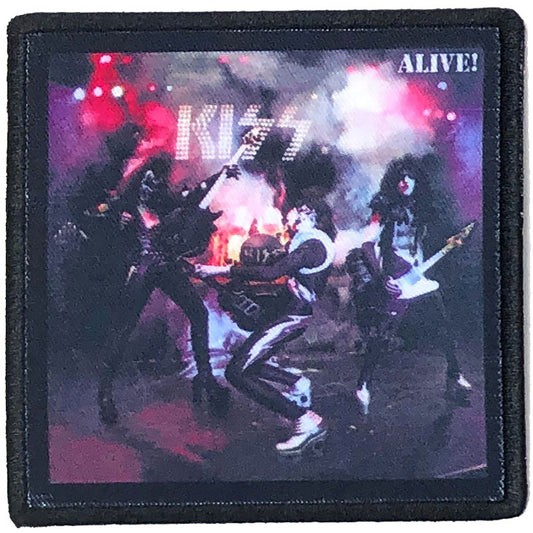 KISS Standard Printed Patch: Alive!