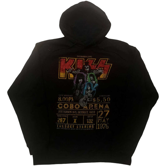 KISS Pullover Hoodie: Cobra Arena '76