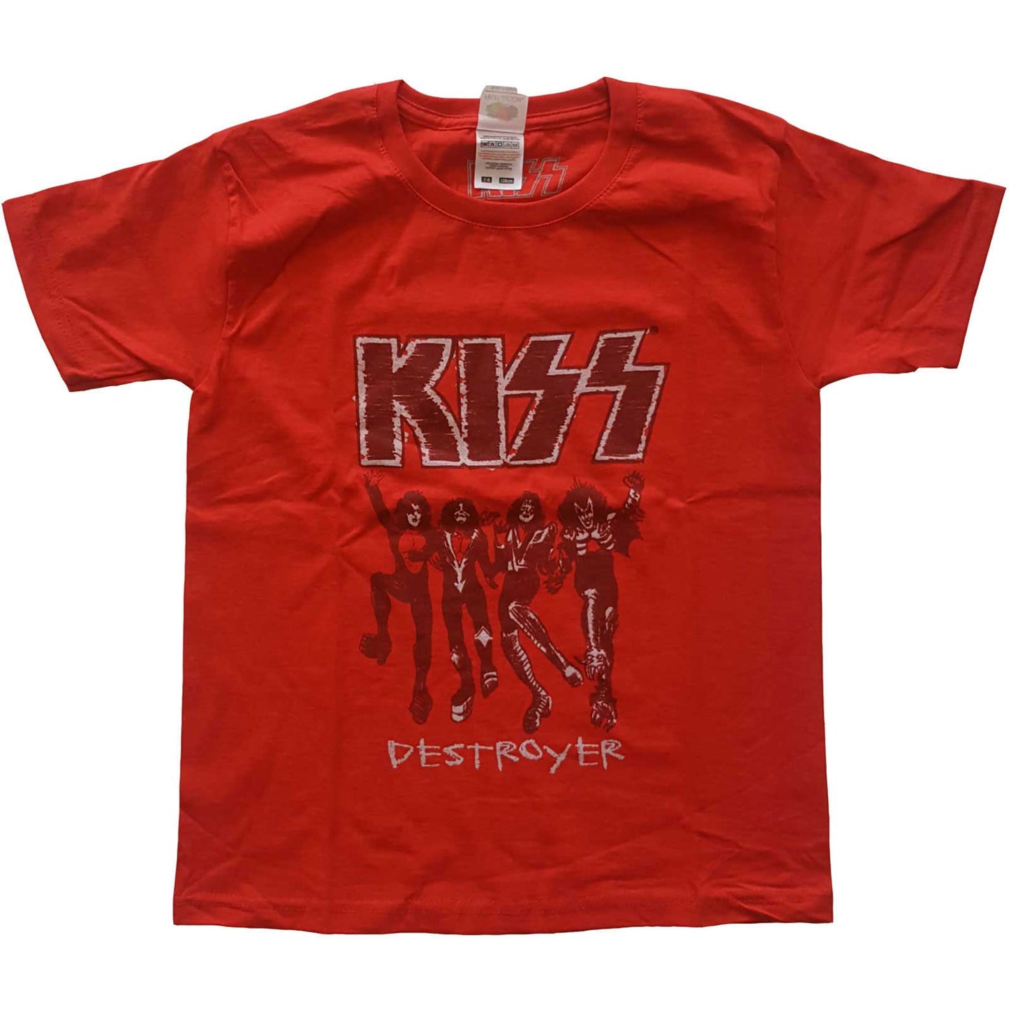 KISS T-Shirt: Destroyer Sketch