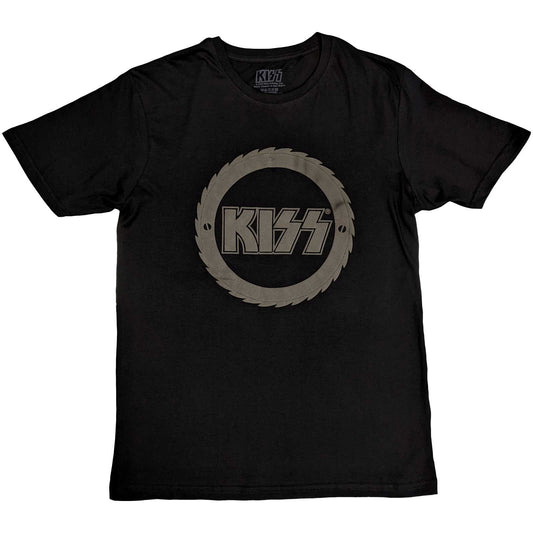 KISS Hi-Build T-Shirt: Buzzsaw Logo