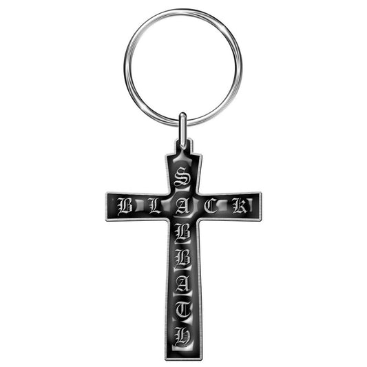 Black Sabbath Keychain: Cross
