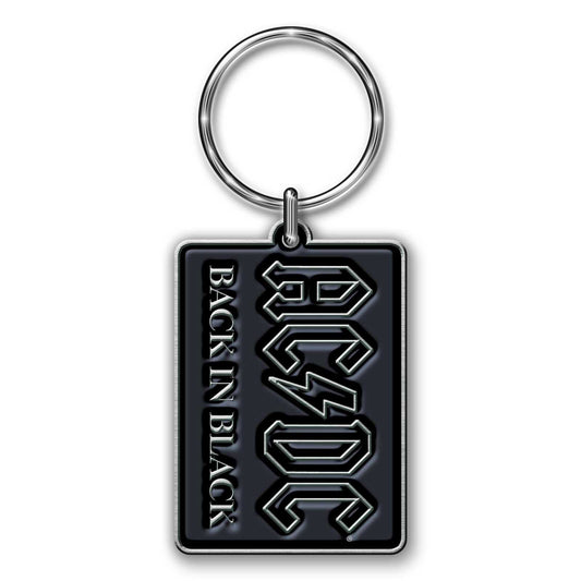 AC/DC Keychain: Back in Black