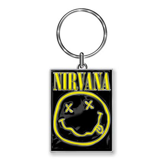 Nirvana Keychain: Happy Face