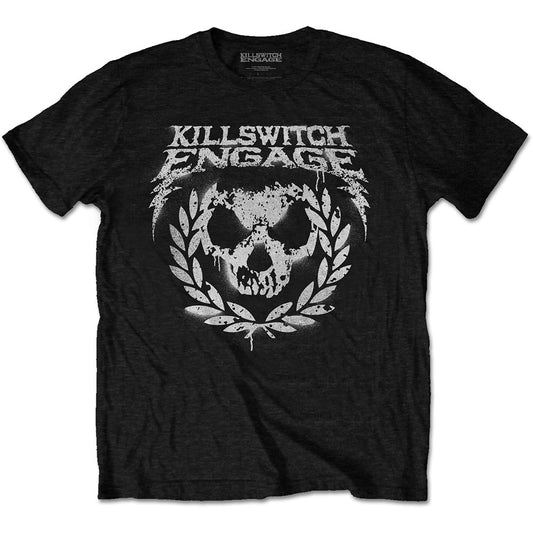Killswitch Engage T-Shirt: Skull Spraypaint
