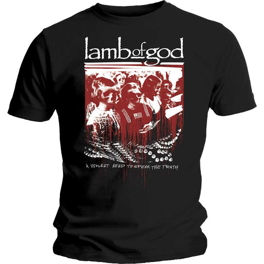 Lamb Of God T-Shirt: Enough is Enough