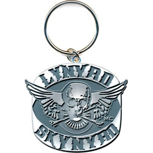 Lynyrd Skynyrd Keychain: Biker Patch Logo