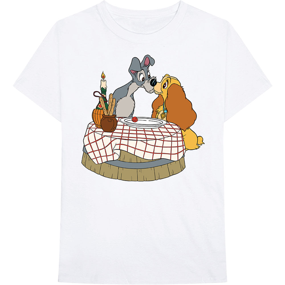Disney T-Shirt: Lady & The Tramp - Kissing Pose