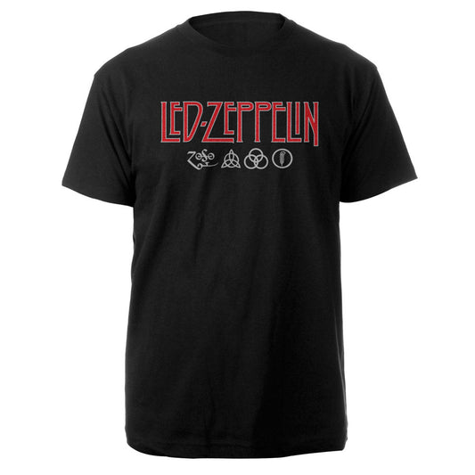 Led Zeppelin T-Shirt: Logo & Symbols