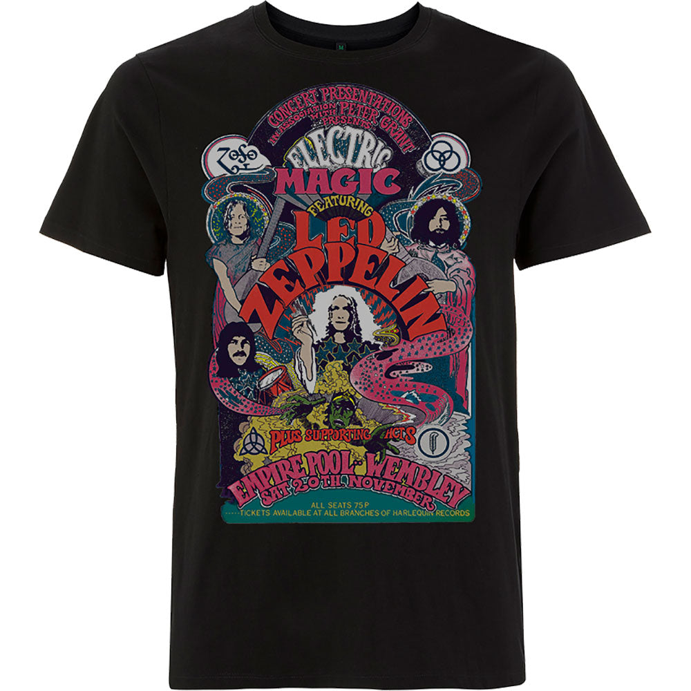 Led Zeppelin T-Shirt: Full Colour Electric Magic