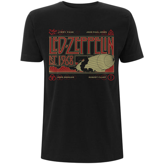 Led Zeppelin T-Shirt: Zeppelin & Smoke