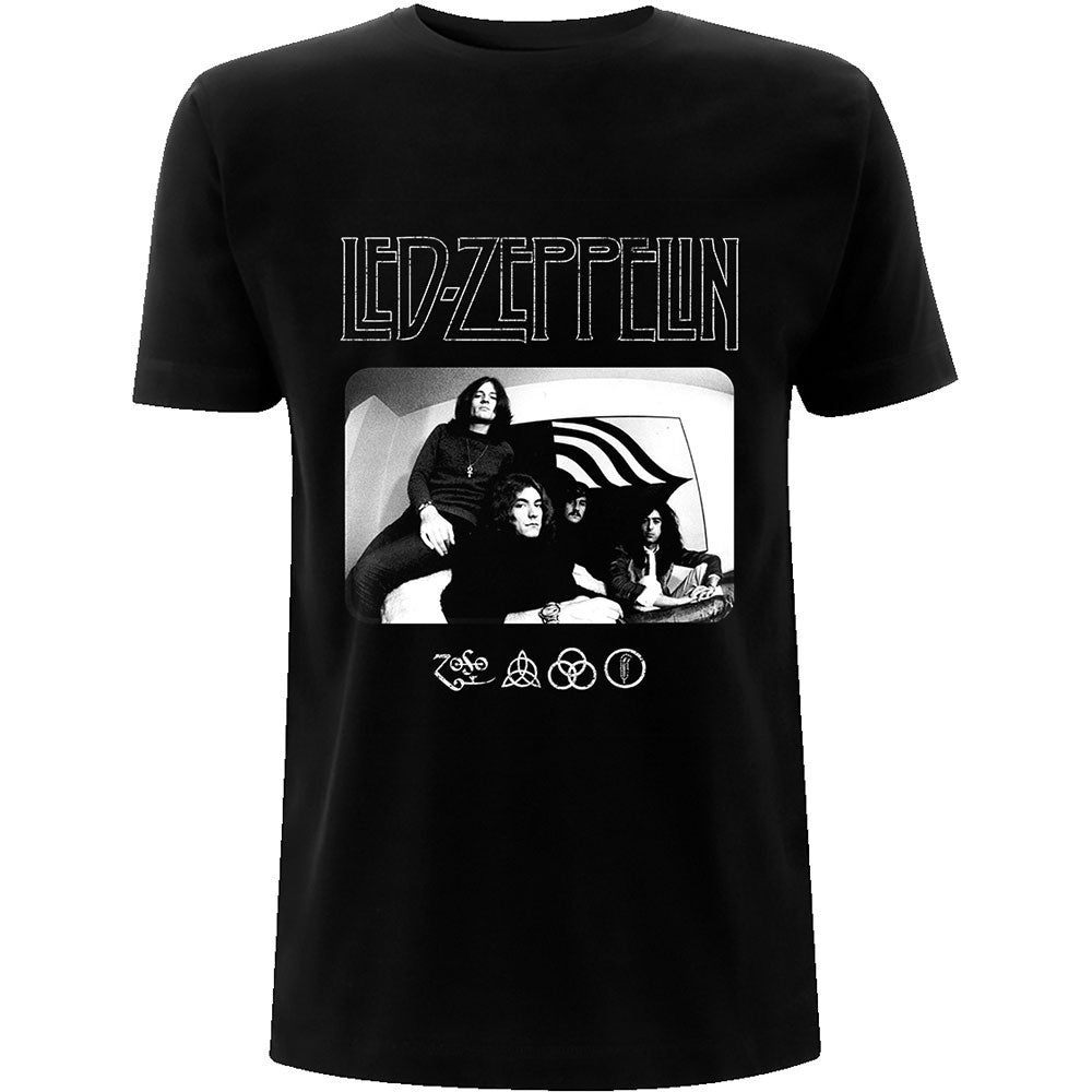 Led Zeppelin T-Shirt: Icon Logo Photo