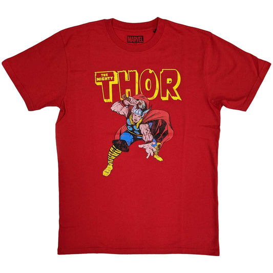 Marvel Comics T-Shirt: Thor Hammer Distressed