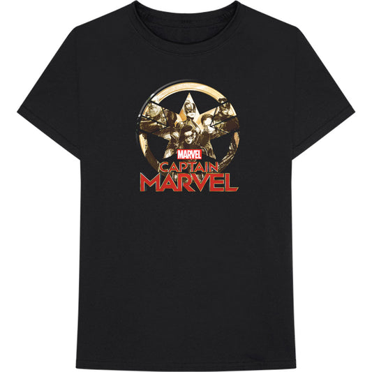 Marvel Comics T-Shirt: Captain Marvel Star Logo