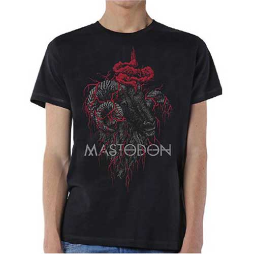 Mastodon T-Shirt: Rams Head Colour