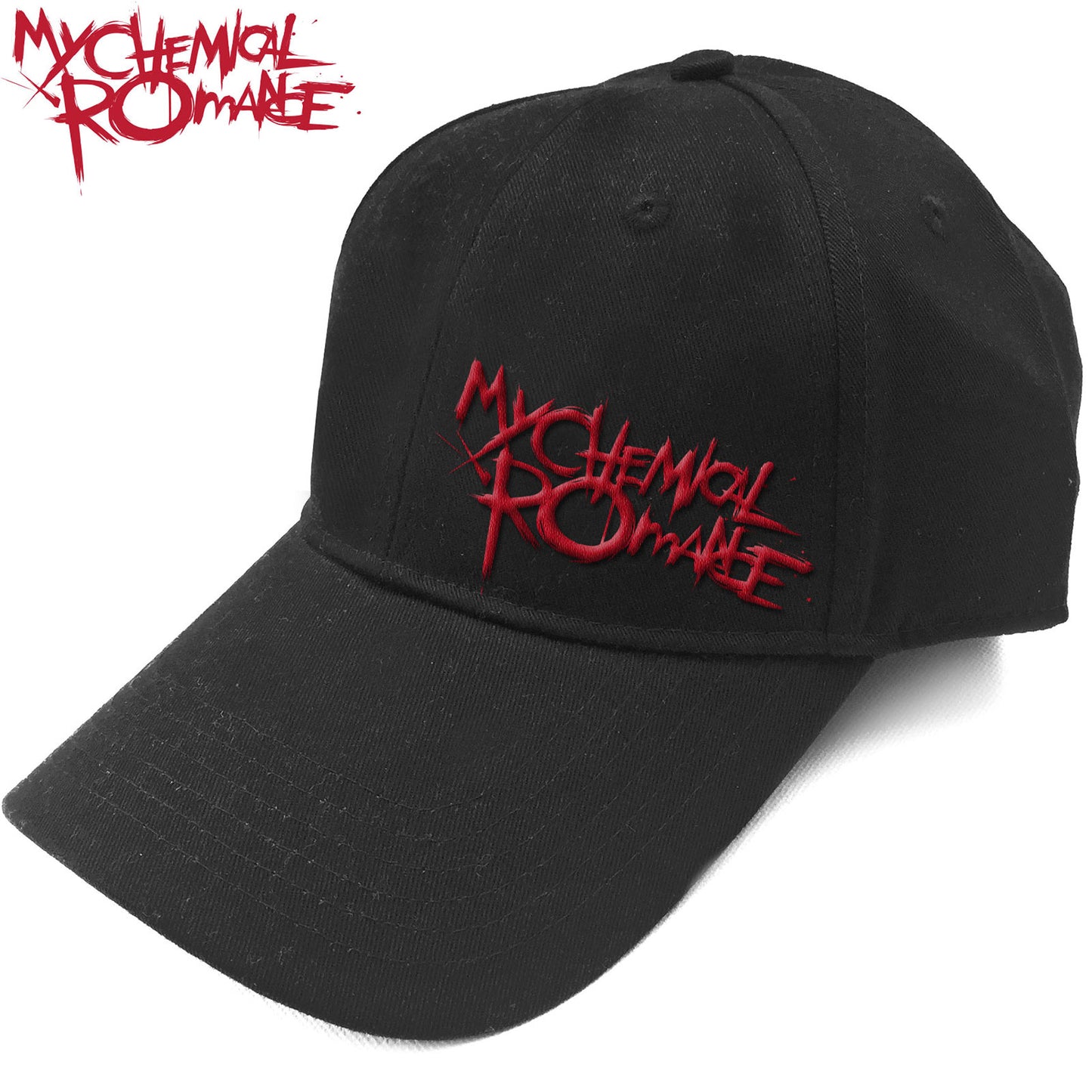 My Chemical Romance Baseball Cap: Black Parade Logo