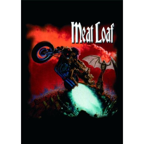 Meat Loaf Postcard: Bat Out Of Hell