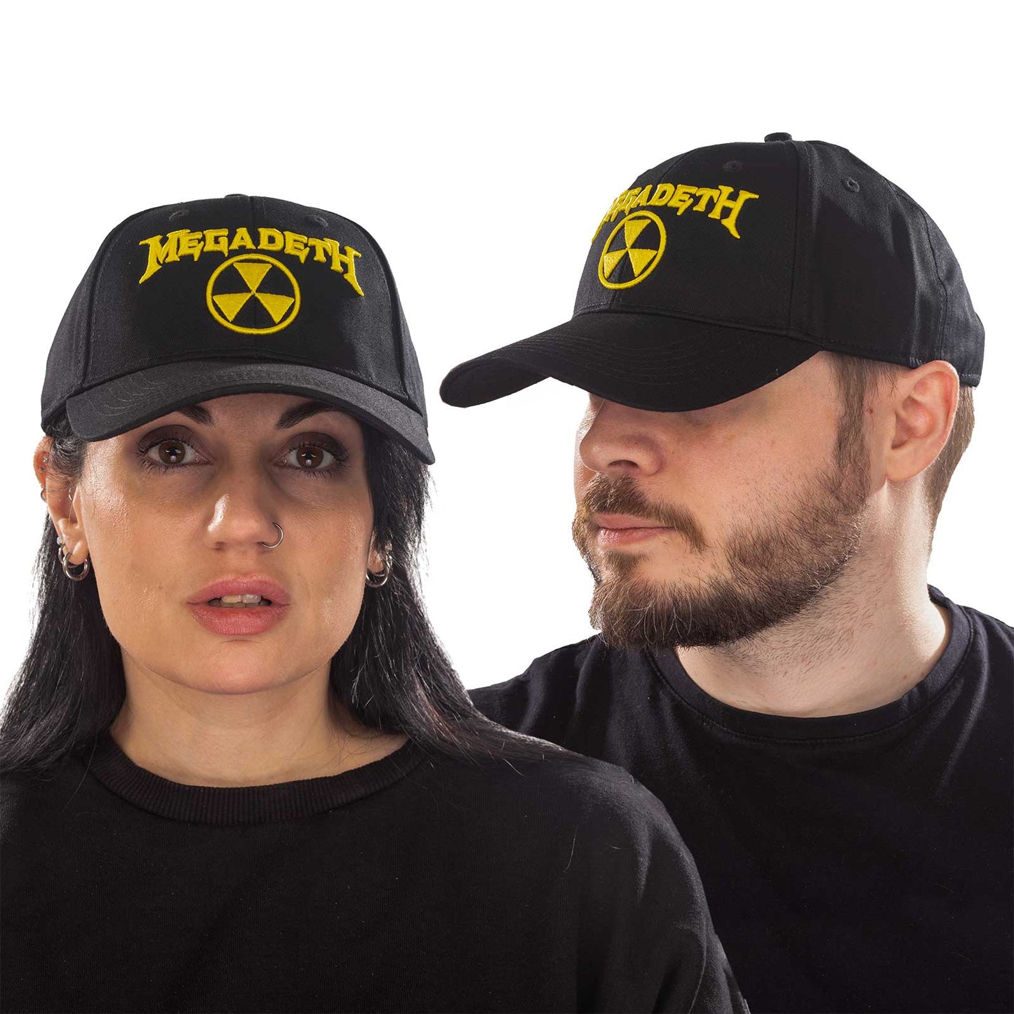 Megadeth Baseball Cap: Hazard Logo