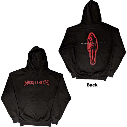 Megadeth Pullover Hoodie: Countdown To Extinction