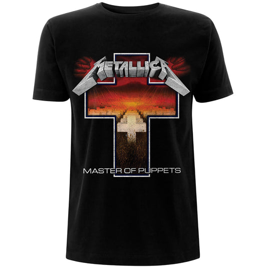 Metallica T-Shirt: Master of Puppets Cross