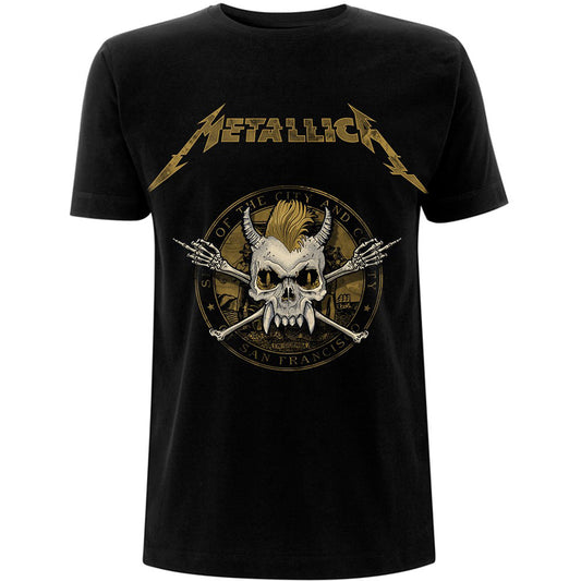 Metallica T-Shirt: Scary Guy Seal
