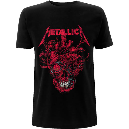 Metallica T-Shirt: Heart Skull