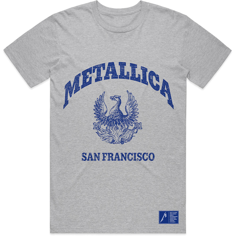 Metallica T-Shirt: College Crest