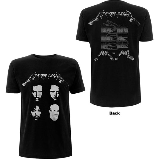 Metallica T-Shirt: 4 Faces