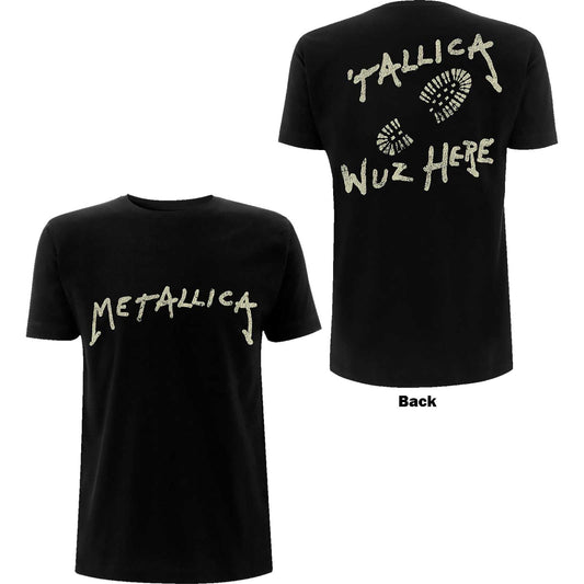 Metallica T-Shirt: Wuz Here
