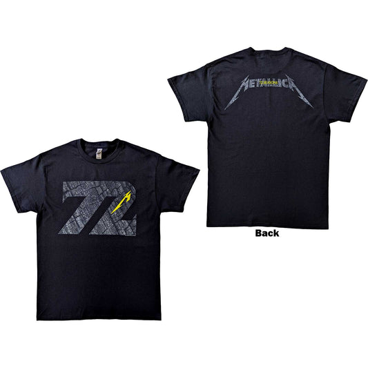 Metallica T-Shirt: 72 Seasons Charred Logo