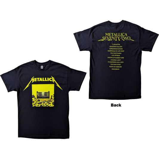 Metallica T-Shirt: 72 Seasons Squared Cover